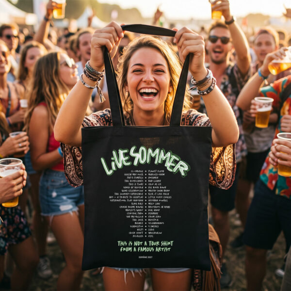 Live Sommer Baumwolltasche